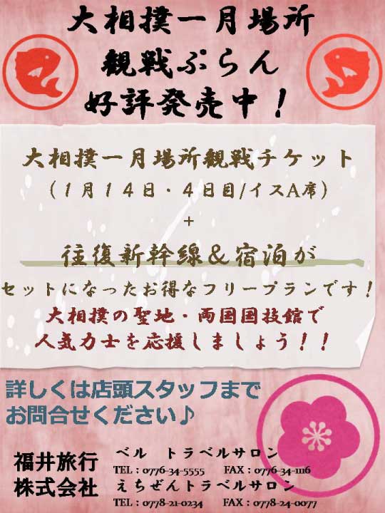 大相撲　１月東京場所 width=